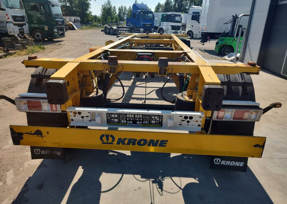 Krone Przyczepa BDF Krone - Reboque transportador de contêineres/ Caixa móvel: foto 3 Krone Przyczepa BDF Krone - Reboque transportador de contêineres/ Caixa móvel: foto 3