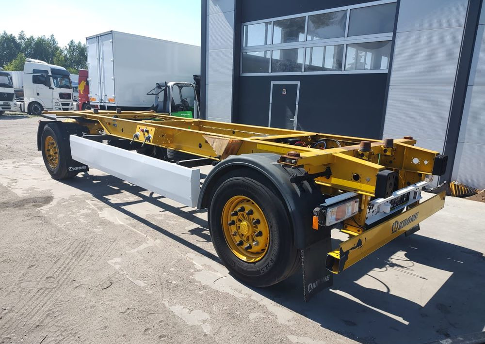Krone Przyczepa BDF Krone - Reboque transportador de contêineres/ Caixa móvel: foto 1 Krone Przyczepa BDF Krone - Reboque transportador de contêineres/ Caixa móvel: foto 1