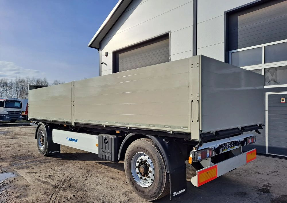 Krone Przyczepa KRONE Budowlanka - Reboque plataforma/ Caixa aberta: foto 1 Krone Przyczepa KRONE Budowlanka - Reboque plataforma/ Caixa aberta: foto 1