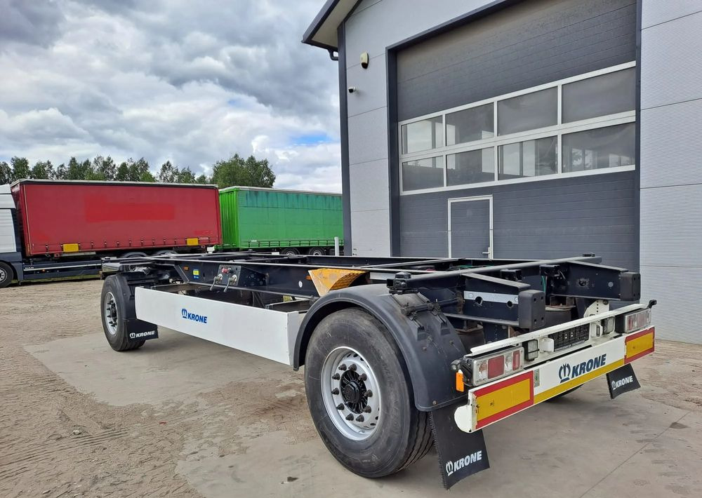 Krone Przyczepa Krone - Reboque transportador de contêineres/ Caixa móvel: foto 4 Krone Przyczepa Krone - Reboque transportador de contêineres/ Caixa móvel: foto 4