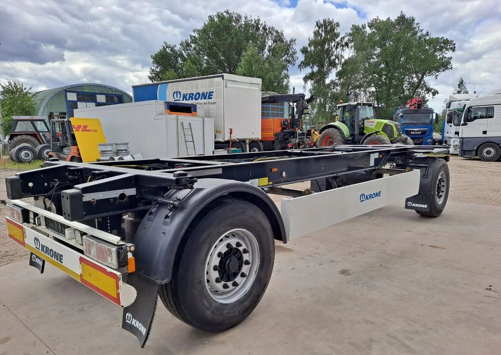 Krone Przyczepa Krone - Reboque transportador de contêineres/ Caixa móvel: foto 3 Krone Przyczepa Krone - Reboque transportador de contêineres/ Caixa móvel: foto 3