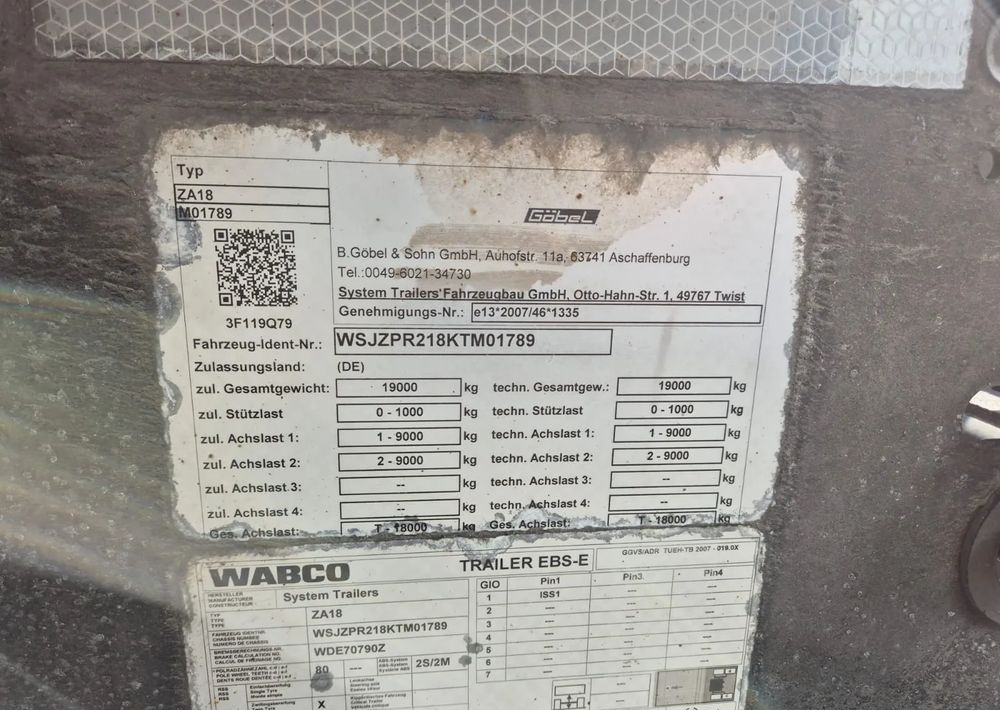 Locação financeira de  Wecon Przyczepa jumbo tandem Wecon BDF Krone, ocynkowana Wecon Przyczepa jumbo tandem Wecon BDF Krone, ocynkowana: foto 14 Locação financeira de  Wecon Przyczepa jumbo tandem Wecon BDF Krone, ocynkowana Wecon Przyczepa jumbo tandem Wecon BDF Krone, ocynkowana: foto 14