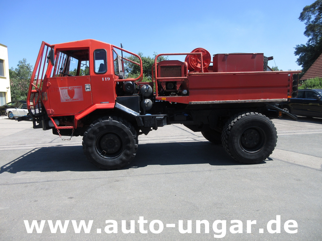 BRIMONT PM ETR Feuerwehr 4x4x4 AHK verwindbarer Rahmen Off-Road Winde Kriechgang - Carro de bombeiro: foto 4 BRIMONT PM ETR Feuerwehr 4x4x4 AHK verwindbarer Rahmen Off-Road Winde Kriechgang - Carro de bombeiro: foto 4