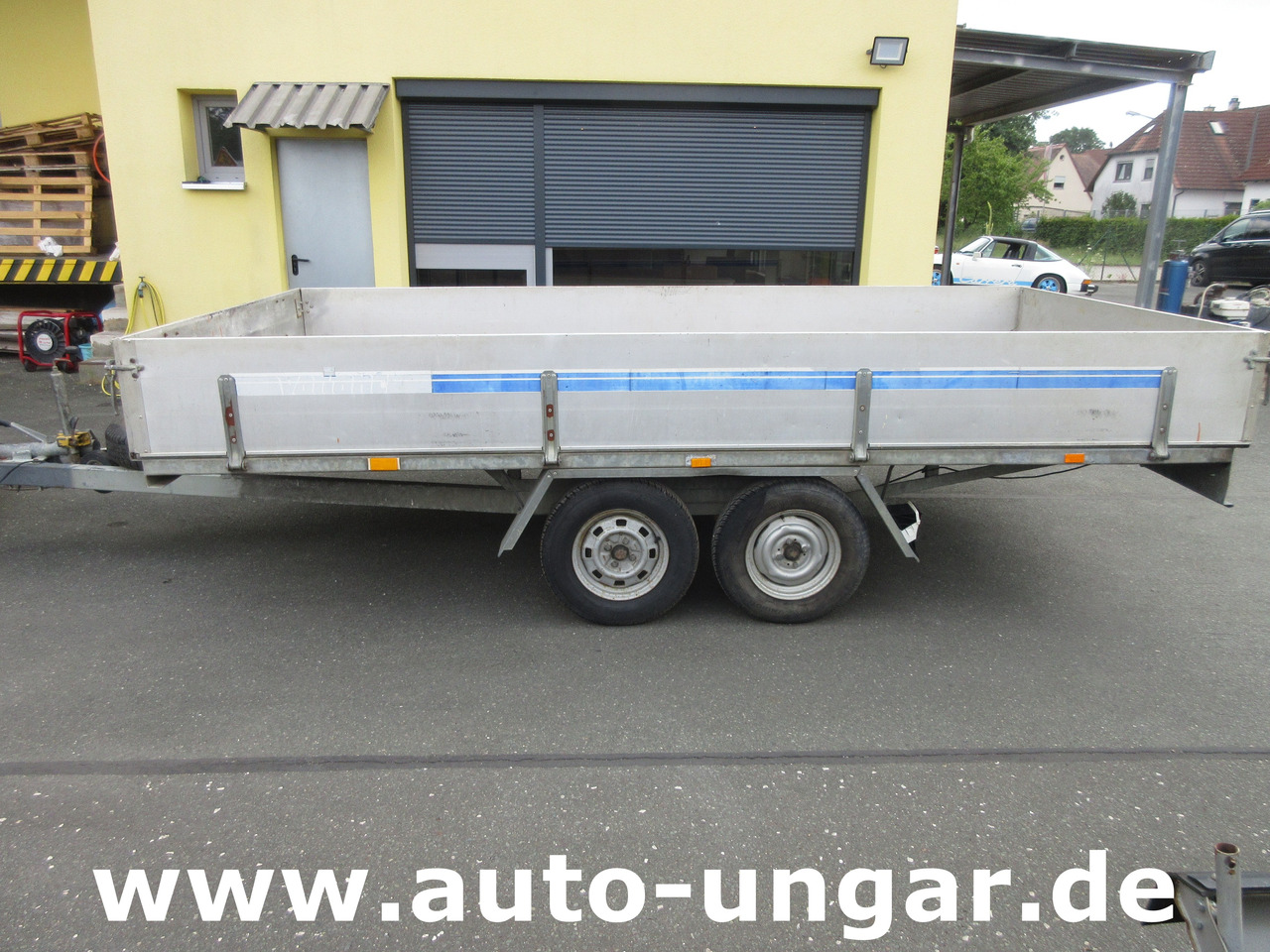 Buhl Variant 2000 Anhänger Pritsche Hochlader 2.000kg Alubordwände - Reboque plataforma/ Caixa aberta: foto 5 Buhl Variant 2000 Anhänger Pritsche Hochlader 2.000kg Alubordwände - Reboque plataforma/ Caixa aberta: foto 5