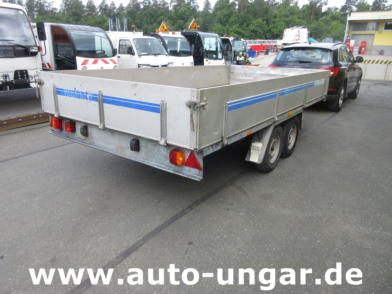 Buhl Variant 2000 Anhänger Pritsche Hochlader 2.000kg Alubordwände - Reboque plataforma/ Caixa aberta: foto 1 Buhl Variant 2000 Anhänger Pritsche Hochlader 2.000kg Alubordwände - Reboque plataforma/ Caixa aberta: foto 1