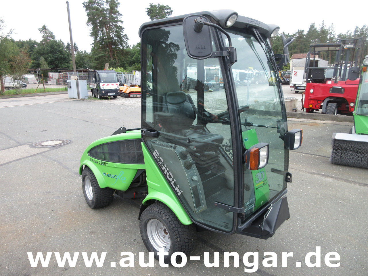 Egholm 2200 T Moduloflex 4x4 Knicklenkung Baujahr 2009 Daihatsu DM950 Diesel - Trator municipal: foto 1 Egholm 2200 T Moduloflex 4x4 Knicklenkung Baujahr 2009 Daihatsu DM950 Diesel - Trator municipal: foto 1
