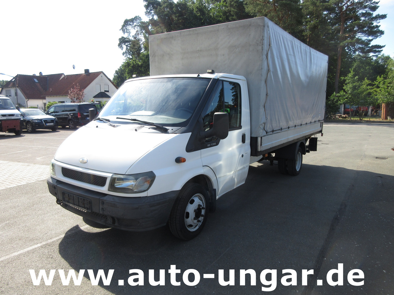 Ford Transit 90T350 Tourneo 3.500kg Pritsche & Plane Dautel LBW AHK - Carrinha de lona: foto 4 Ford Transit 90T350 Tourneo 3.500kg Pritsche & Plane Dautel LBW AHK - Carrinha de lona: foto 4