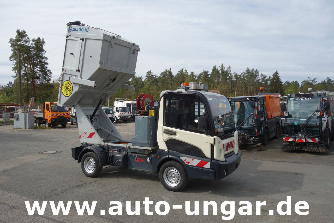 Goupil G5 E Lithium Bj2016 Müllkipper Kipper mit Hochdruckreiniger voll elektrisch - Veículo utilitário elétrico: foto 1 Goupil G5 E Lithium Bj2016 Müllkipper Kipper mit Hochdruckreiniger voll elektrisch - Veículo utilitário elétrico: foto 1