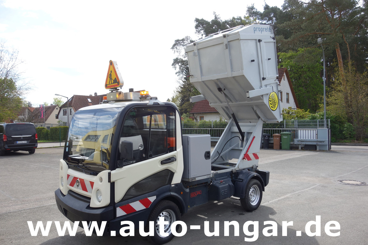 Goupil G5 E Lithium Bj2016 Müllkipper Kipper mit Hochdruckreiniger voll elektrisch - Veículo utilitário elétrico: foto 3 Goupil G5 E Lithium Bj2016 Müllkipper Kipper mit Hochdruckreiniger voll elektrisch - Veículo utilitário elétrico: foto 3