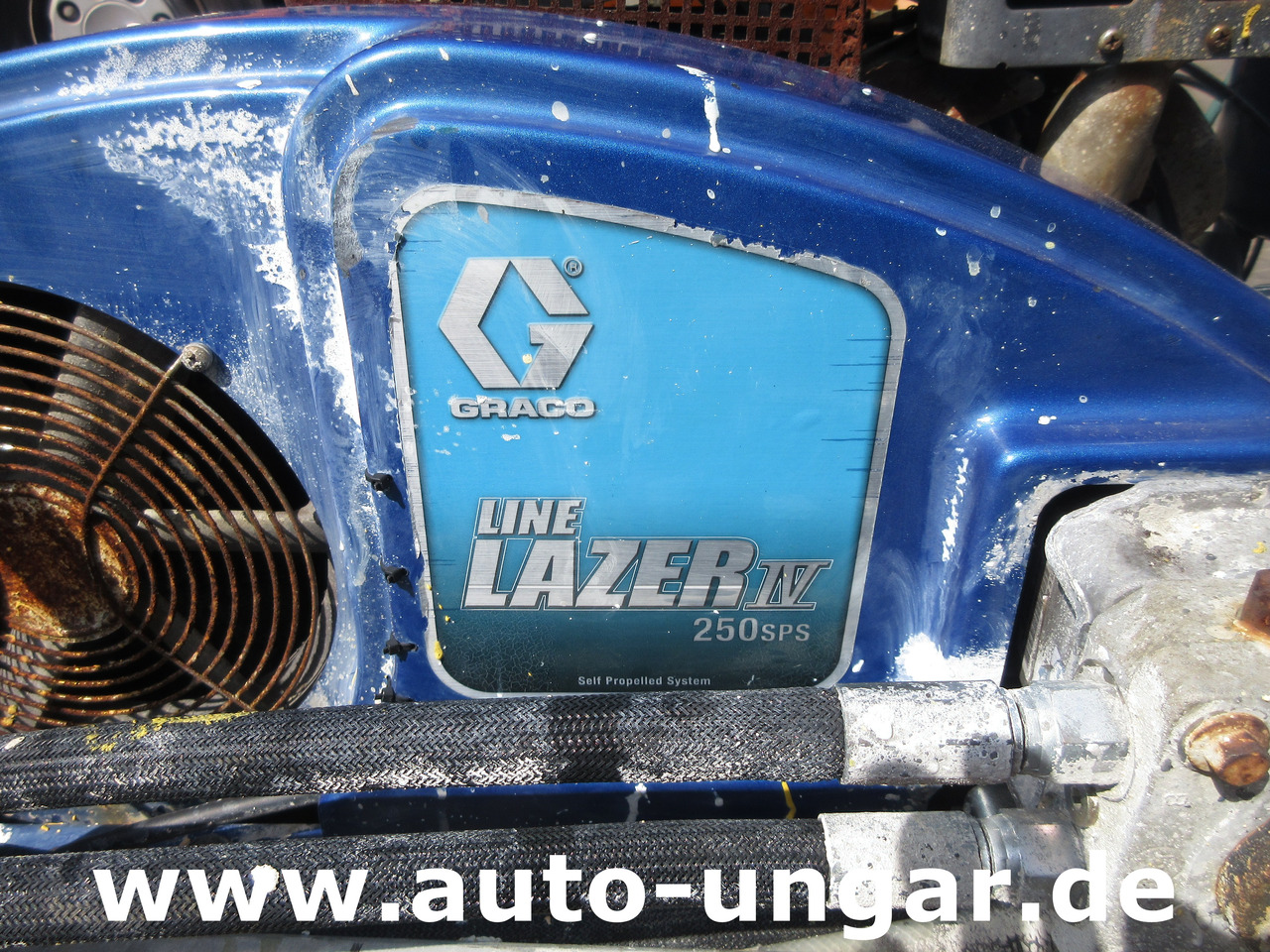 Graco LineLazer IV 250 SPS selbstfahrend Airless Perlen Roadmarking Straßenmarkierung - Máquina de asfalto: foto 4 Graco LineLazer IV 250 SPS selbstfahrend Airless Perlen Roadmarking Straßenmarkierung - Máquina de asfalto: foto 4