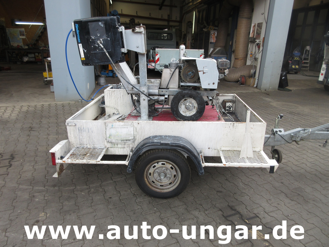 Graco Zebra 5 Airless Traceuse Markiermaschine Roadmarking Machine mit Trailer Hofmann - Máquina de asfalto: foto 5 Graco Zebra 5 Airless Traceuse Markiermaschine Roadmarking Machine mit Trailer Hofmann - Máquina de asfalto: foto 5
