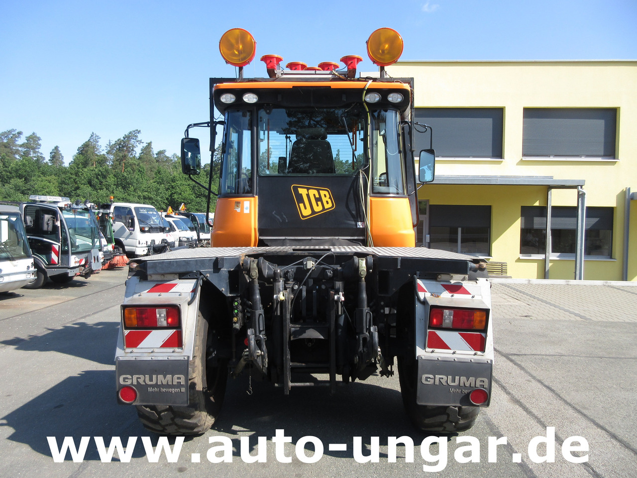 JCB Landpower Fastrac HMV 3200 Bj. 2009 80km/h 4x4 2x PTO 195PS - Trator: foto 3 JCB Landpower Fastrac HMV 3200 Bj. 2009 80km/h 4x4 2x PTO 195PS - Trator: foto 3