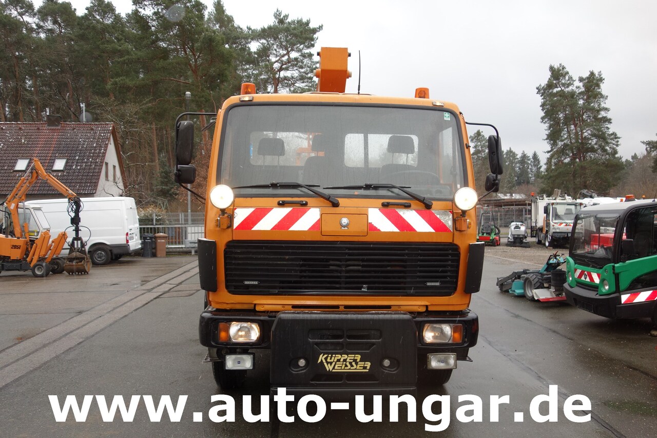 MERCEDES-BENZ Mercedes 1617 AK 4x4 Kipper Ruthmann K 115 Steiger Arbeitsbühne Kommunalfahrzeug - Camião basculante: foto 2 MERCEDES-BENZ Mercedes 1617 AK 4x4 Kipper Ruthmann K 115 Steiger Arbeitsbühne Kommunalfahrzeug - Camião basculante: foto 2