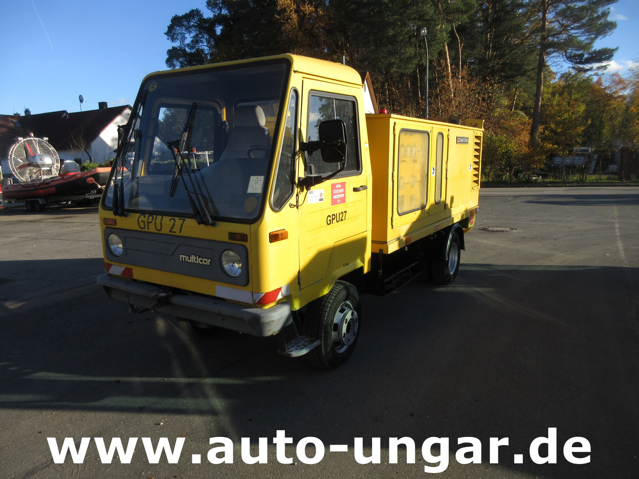 MULTICAR M26 Lechmotoren GPU Ground Power Unit - used GSE - 28V DC & 115V 400Hz - Unidade de energia terrestre: foto 2 MULTICAR M26 Lechmotoren GPU Ground Power Unit - used GSE - 28V DC & 115V 400Hz - Unidade de energia terrestre: foto 2