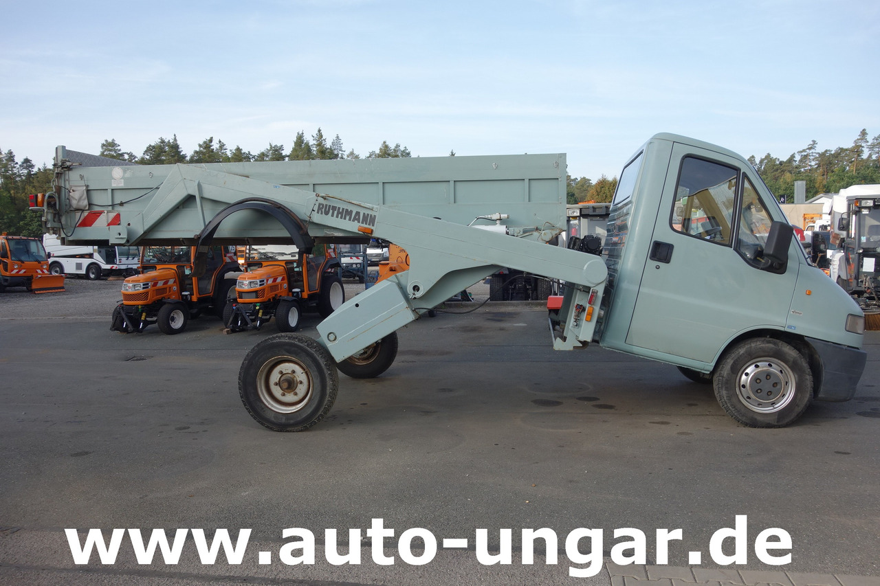 PEUGEOT 230 Niederflurhubwagen Ruthmann Cargoloader 4500Kg - Camião transportador de contêineres/ Caixa móvel: foto 2 PEUGEOT 230 Niederflurhubwagen Ruthmann Cargoloader 4500Kg - Camião transportador de contêineres/ Caixa móvel: foto 2