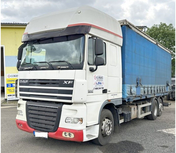 DAF 6x2 FX105.460 BDF 7.2m Kogel retarder automat - Camião de lona: foto 1 DAF 6x2 FX105.460 BDF 7.2m Kogel retarder automat - Camião de lona: foto 1
