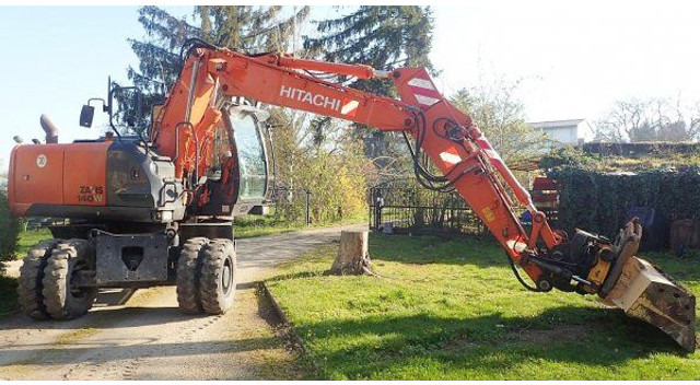 Escavadeira de rodas Hitachi Zaxis 140W-5B: foto 8 Escavadeira de rodas Hitachi Zaxis 140W-5B: foto 8