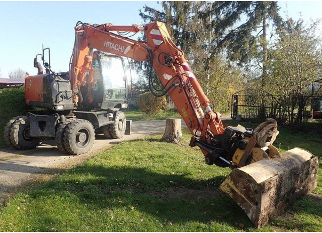Escavadeira de rodas Hitachi Zaxis 140W-5B: foto 19 Escavadeira de rodas Hitachi Zaxis 140W-5B: foto 19
