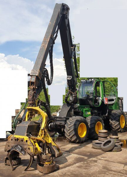 John Deere 1270E 6W - Cabeçote direcional: foto 2 John Deere 1270E 6W - Cabeçote direcional: foto 2