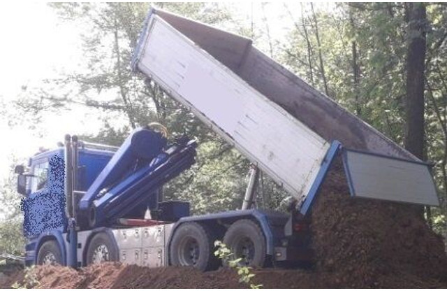 Scania 8x4 bord. R500 +23m crane - Camião basculante, Camião grua: foto 3 Scania 8x4 bord. R500 +23m crane - Camião basculante, Camião grua: foto 3