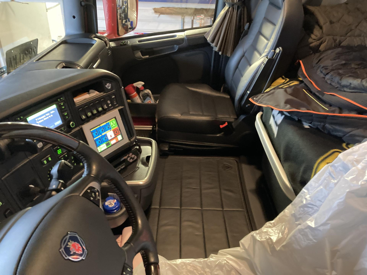 Camião chassi SCANIA porteur + grue AR cabine: foto 7