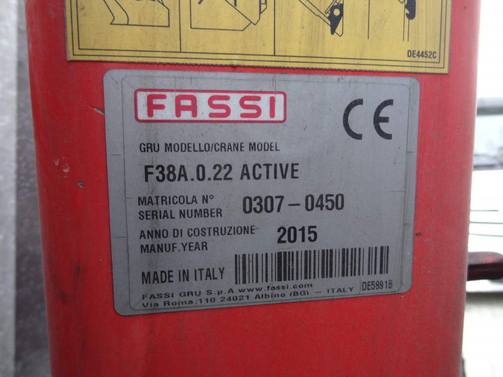 Iveco EuroCargo 120E25 Fassi F38 - Camião de caixa aberta/ Plataforma, Camião grua: foto 5 Iveco EuroCargo 120E25 Fassi F38 - Camião de caixa aberta/ Plataforma, Camião grua: foto 5
