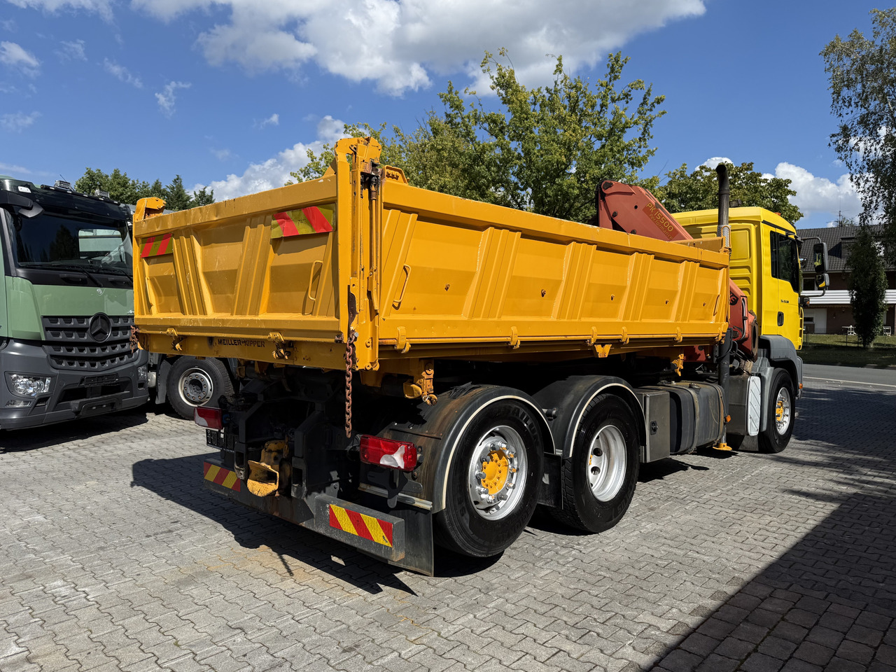 Locação financeira de MAN TGA 26.360 6X2 Kipper Kran Palfinger 15500 MAN TGA 26.360 6X2 Kipper Kran Palfinger 15500: foto 10