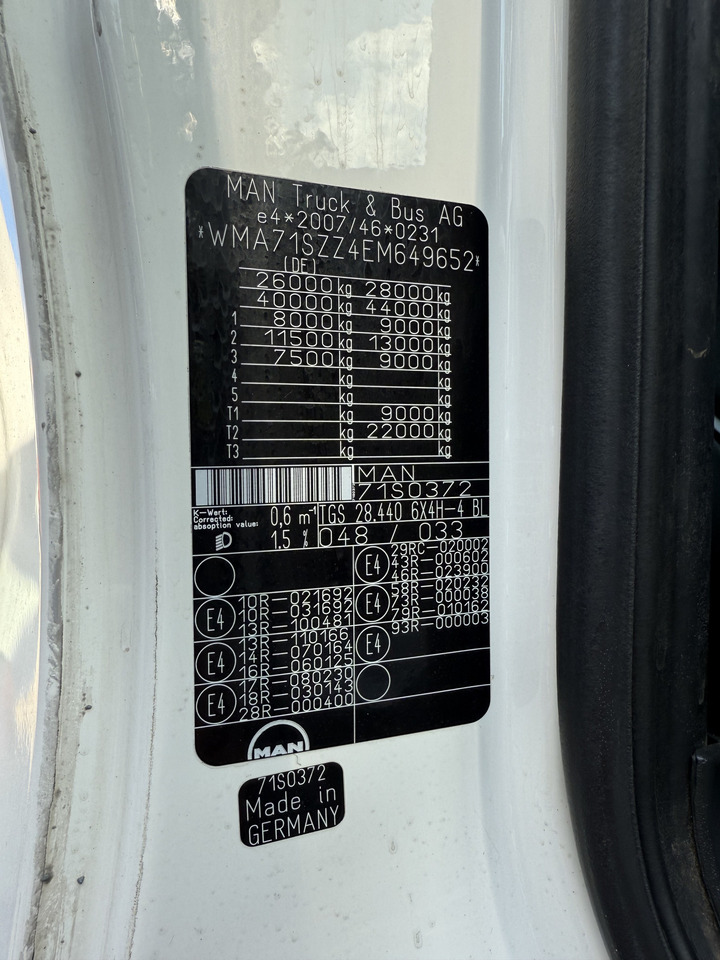 MAN TGS 28.440 6X4H-4 Atlas 290 bis 24 Meter - Camião grua, Camião de caixa aberta/ Plataforma: foto 5 MAN TGS 28.440 6X4H-4 Atlas 290 bis 24 Meter - Camião grua, Camião de caixa aberta/ Plataforma: foto 5