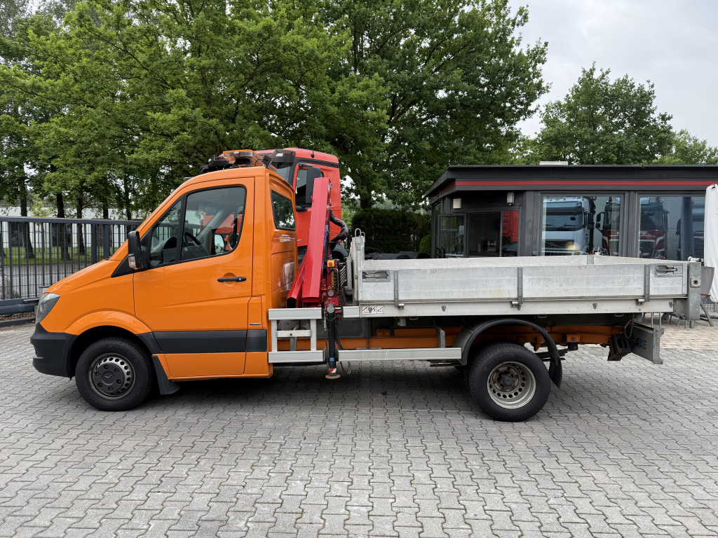 Mercedes-Benz Sprinter 516 Kipper mit Kran HMF 270 - Carrinha basculante: foto 3 Mercedes-Benz Sprinter 516 Kipper mit Kran HMF 270 - Carrinha basculante: foto 3