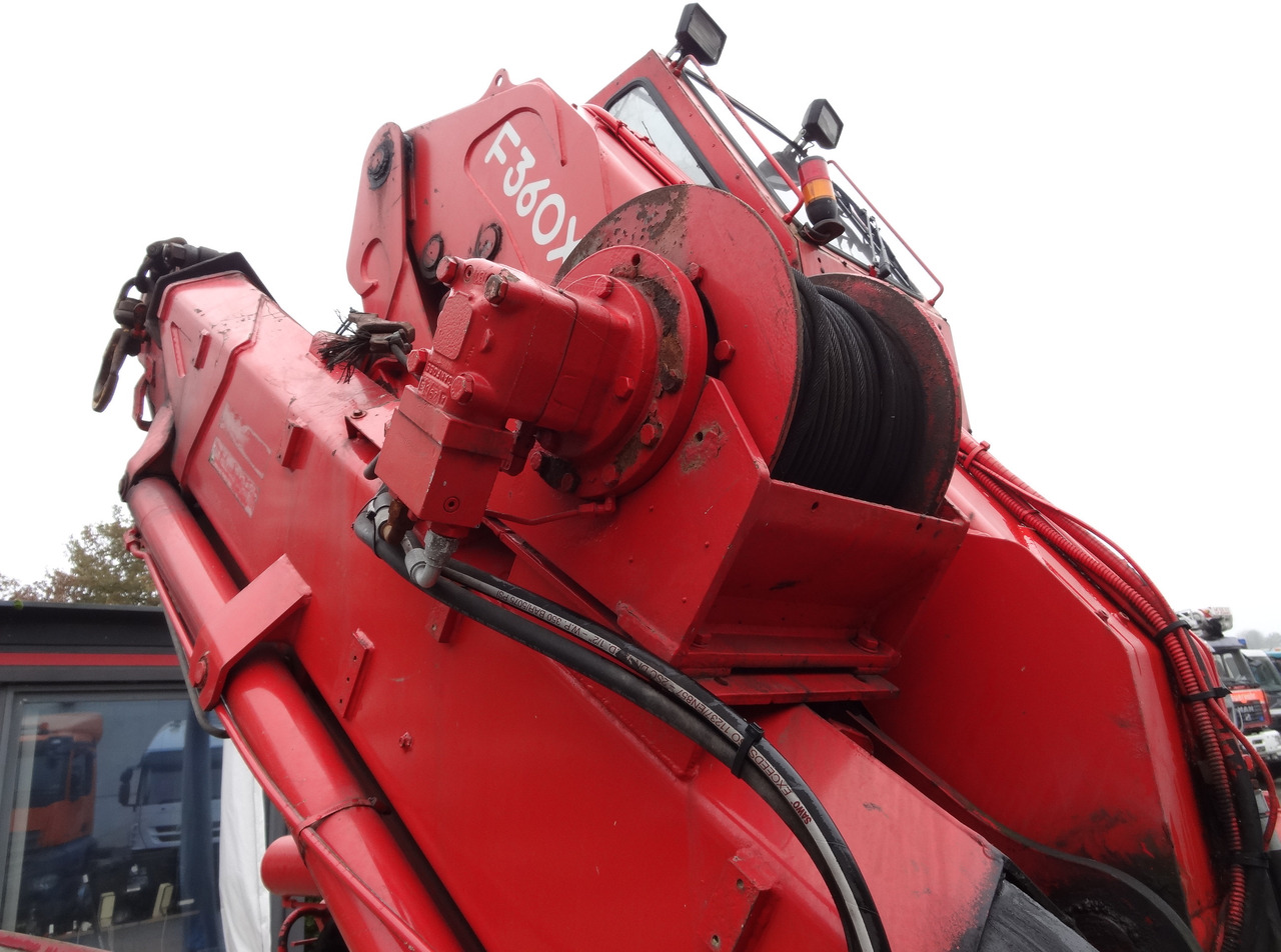 Camião de caixa aberta/ Plataforma, Camião grua Scania R144 460 6X4 Fassi 360 bis 25 Meter: foto 15