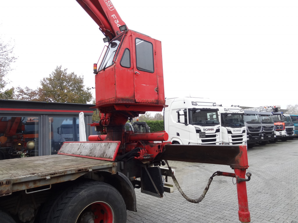 Scania R144 460 6X4 Fassi 360 bis 25 Meter - Camião grua, Camião de caixa aberta/ Plataforma: foto 2 Scania R144 460 6X4 Fassi 360 bis 25 Meter - Camião grua, Camião de caixa aberta/ Plataforma: foto 2