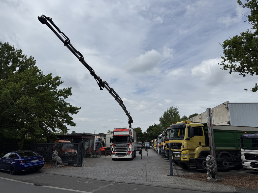 Camião de caixa aberta/ Plataforma, Camião grua Scania R480 6X2 Palfinger 34002 bis 29 Meter: foto 13