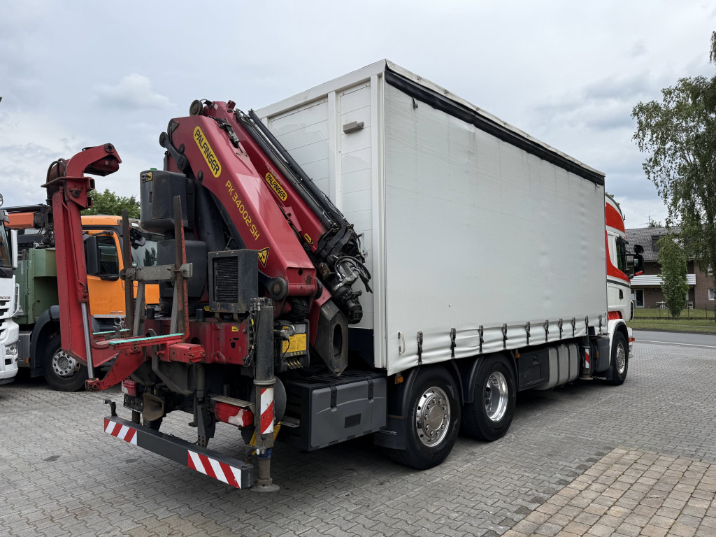 Camião de caixa aberta/ Plataforma, Camião grua Scania R480 6X2 Palfinger 34002 bis 29 Meter: foto 11