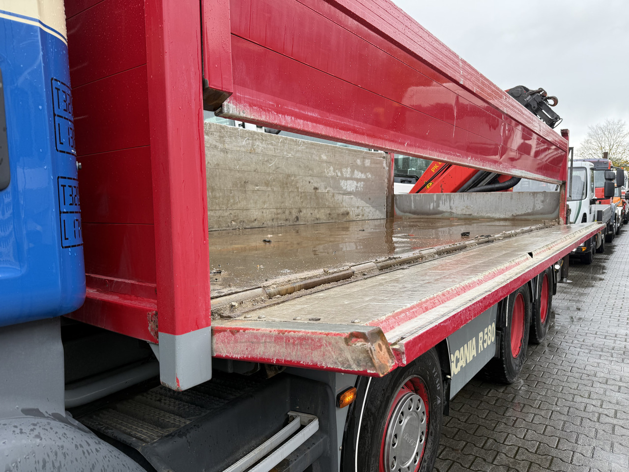 Scania R580 V8 8X4 Kipper Kran Palfinger 22002 - Camião basculante, Camião grua: foto 5 Scania R580 V8 8X4 Kipper Kran Palfinger 22002 - Camião basculante, Camião grua: foto 5