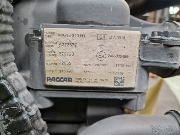 DAF MX-13 340 H1 Engine (Truck) - Motor para Camião: foto 2 DAF MX-13 340 H1 Engine (Truck) - Motor para Camião: foto 2