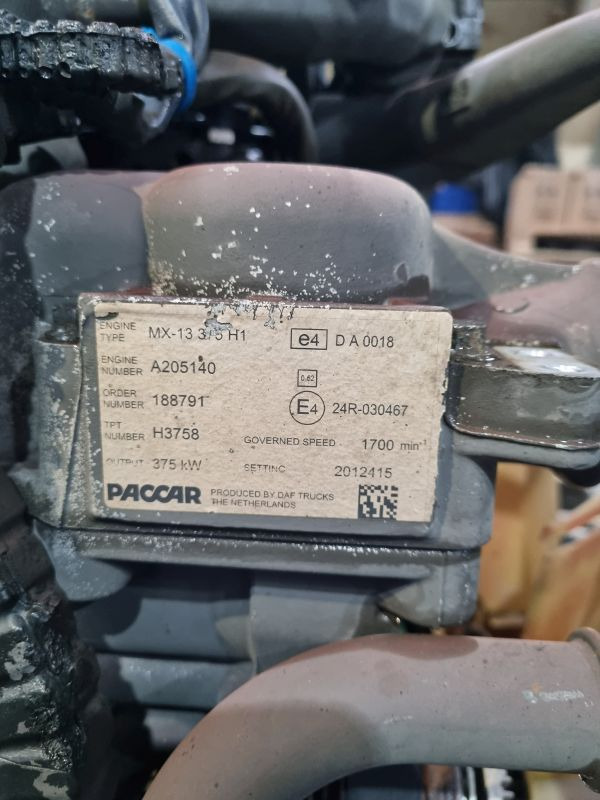 DAF MX-13 375 H1 Engine (Truck) - Motor para Camião: foto 2 DAF MX-13 375 H1 Engine (Truck) - Motor para Camião: foto 2