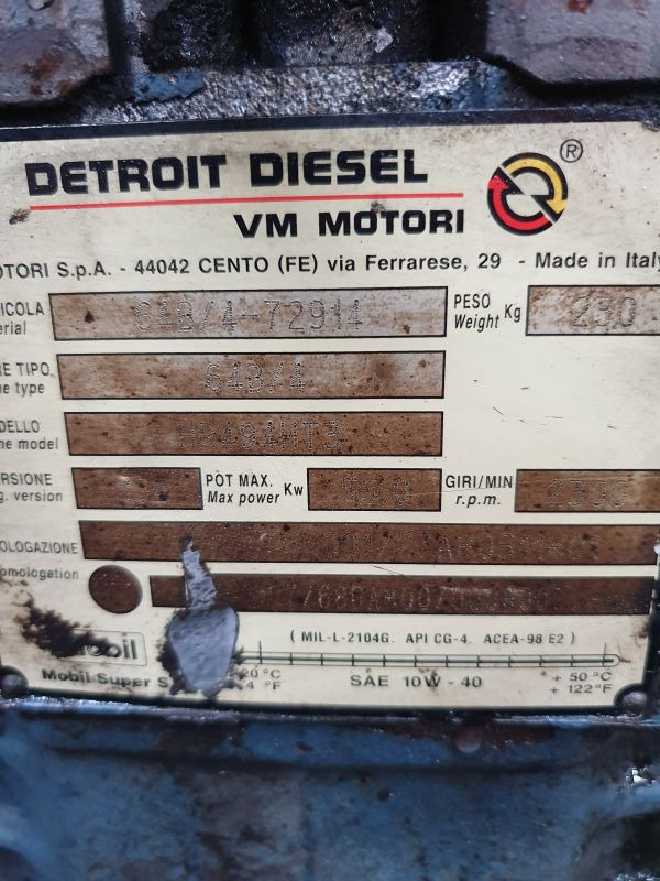 Detroit Diesel 64B/4 - Motor para Máquina de construção: foto 1 Detroit Diesel 64B/4 - Motor para Máquina de construção: foto 1