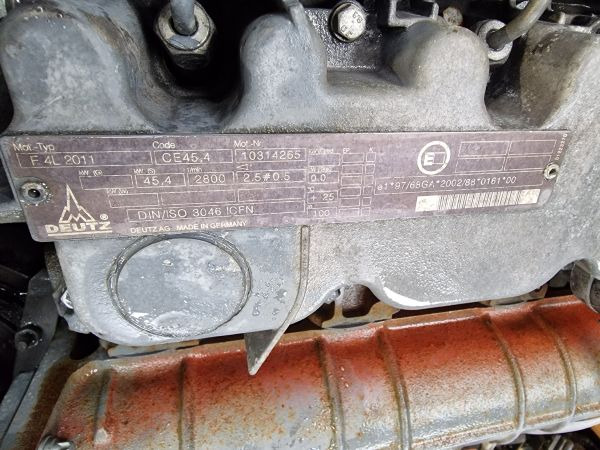 Deutz F4L2011 Engine (Plant) - Motor para Máquina de construção: foto 2 Deutz F4L2011 Engine (Plant) - Motor para Máquina de construção: foto 2