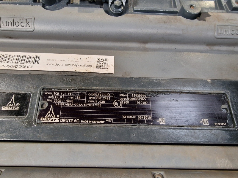 Deutz TCD 4.1 L4 Engine (Industrial) - Motor para Equipamento industrial: foto 2 Deutz TCD 4.1 L4 Engine (Industrial) - Motor para Equipamento industrial: foto 2