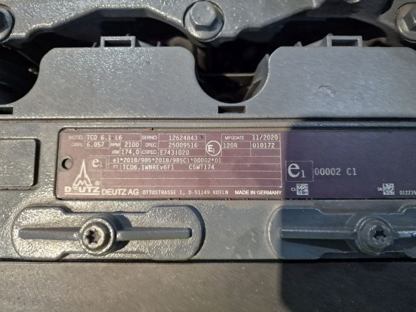 Deutz TCD6.1 L6 Reconditioned Engine (Industrial) - Motor para Equipamento industrial: foto 2 Deutz TCD6.1 L6 Reconditioned Engine (Industrial) - Motor para Equipamento industrial: foto 2