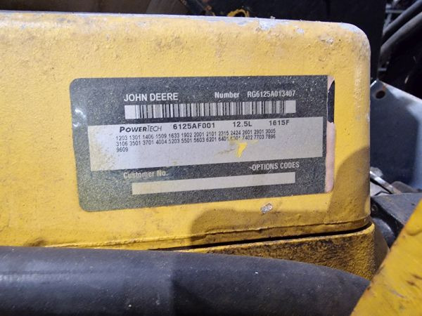 John Deere 6125AF001 Engine (Industrial) - Motor para Equipamento industrial: foto 2 John Deere 6125AF001 Engine (Industrial) - Motor para Equipamento industrial: foto 2