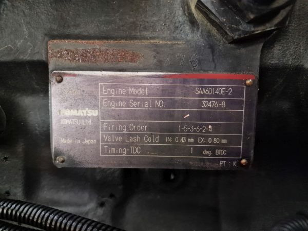 Komatsu SAA6D140E-2 Engine (Plant) PC800 Excavator - Motor para Máquina de construção: foto 2 Komatsu SAA6D140E-2 Engine (Plant) PC800 Excavator - Motor para Máquina de construção: foto 2