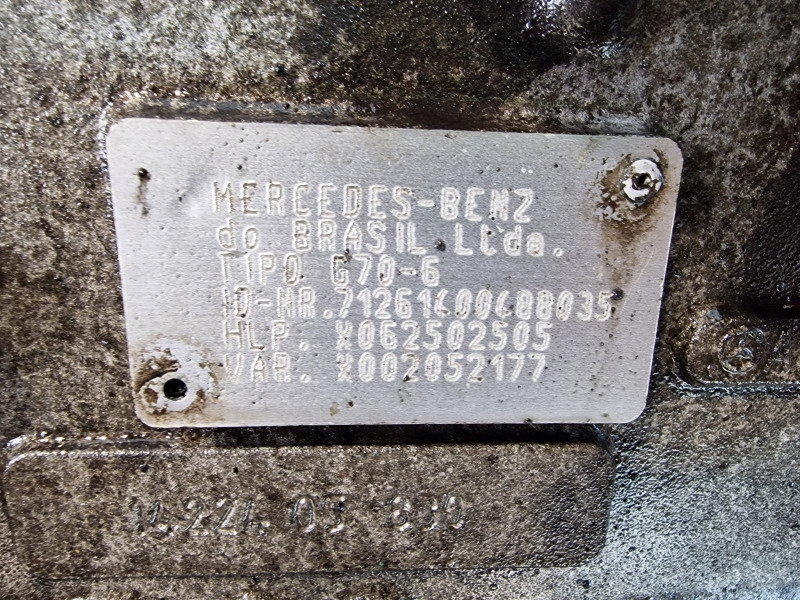 Mercedes Benz G70-6 Manual Gearbox - Caixa de velocidade: foto 2 Mercedes Benz G70-6 Manual Gearbox - Caixa de velocidade: foto 2