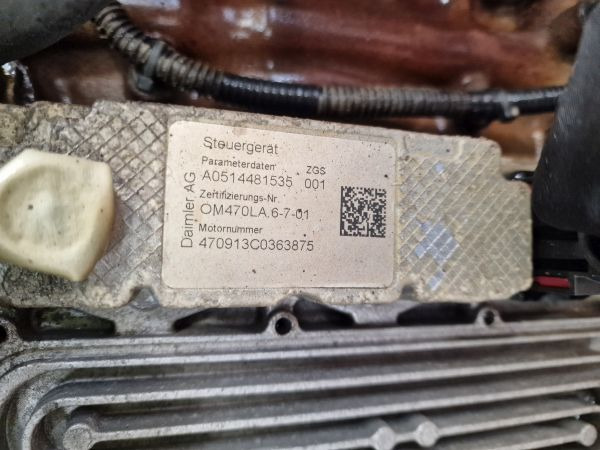 Mercedes Benz OM470LA 6-7-01 Engine (Truck) - Motor para Camião: foto 2 Mercedes Benz OM470LA 6-7-01 Engine (Truck) - Motor para Camião: foto 2