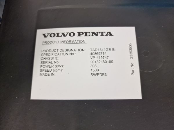 New Volvo TAD1341GE-B Engine (Industrial) & Radiator Assembly - Motor para Equipamento industrial: foto 3 New Volvo TAD1341GE-B Engine (Industrial) & Radiator Assembly - Motor para Equipamento industrial: foto 3
