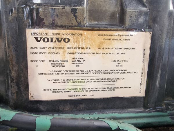 Volvo D12DLAE3 Engine (Plant) A40D ADT - Motor para Máquina de construção: foto 2 Volvo D12DLAE3 Engine (Plant) A40D ADT - Motor para Máquina de construção: foto 2