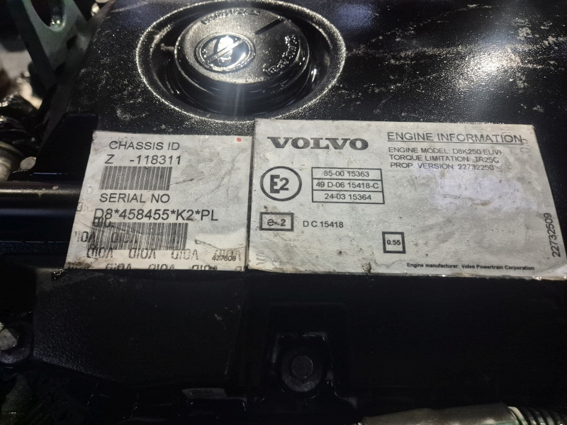 Volvo D8K250 EUVI Engine (Truck) - Motor para Camião: foto 2 Volvo D8K250 EUVI Engine (Truck) - Motor para Camião: foto 2