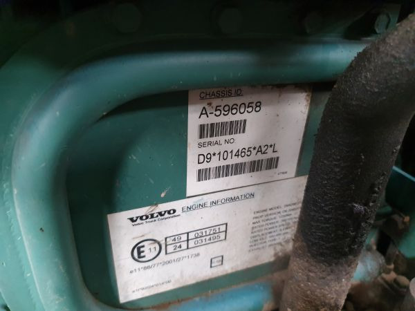 Volvo D9A260 EC01 - Motor para Camião: foto 2 Volvo D9A260 EC01 - Motor para Camião: foto 2