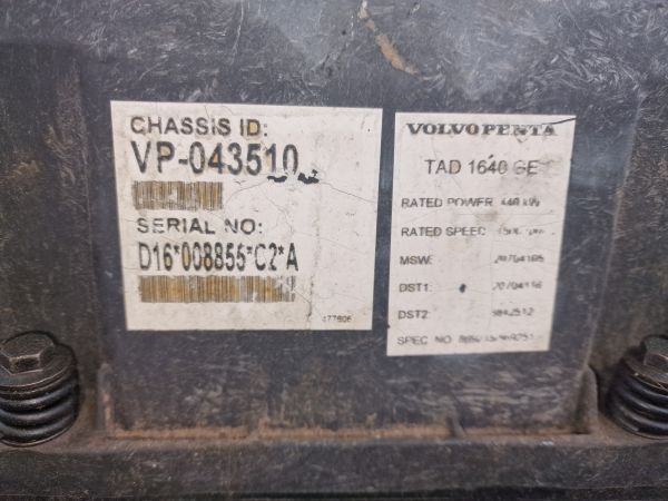 Volvo TAD1640GE Engine (Industrial) - Motor para Equipamento industrial: foto 2 Volvo TAD1640GE Engine (Industrial) - Motor para Equipamento industrial: foto 2