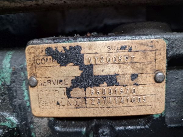 Volvo VT2006PT Gearbox - Caixa de velocidade: foto 2 Volvo VT2006PT Gearbox - Caixa de velocidade: foto 2